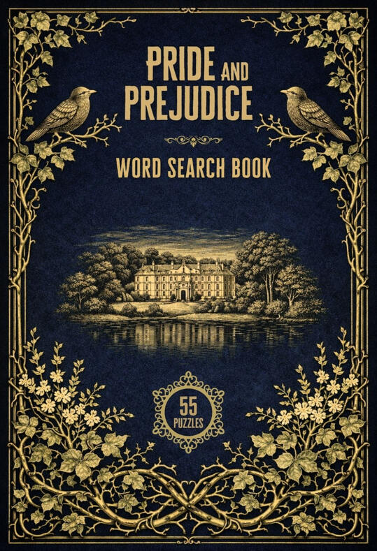 Pride and Prejudice Word Search Book