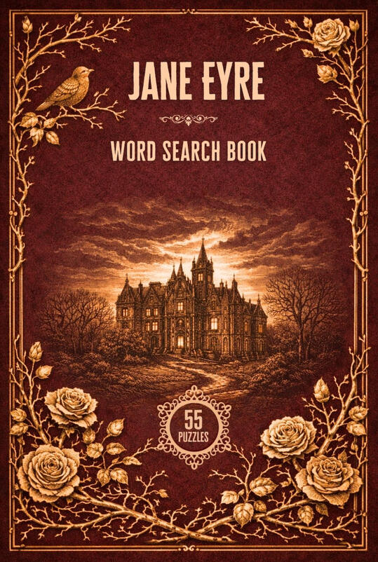 Jane Eyre Word Search Book