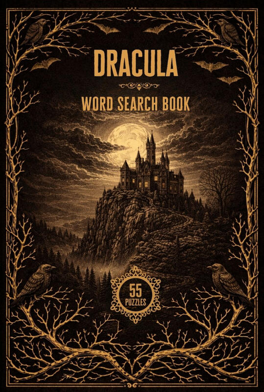 Dracula Word Search Book